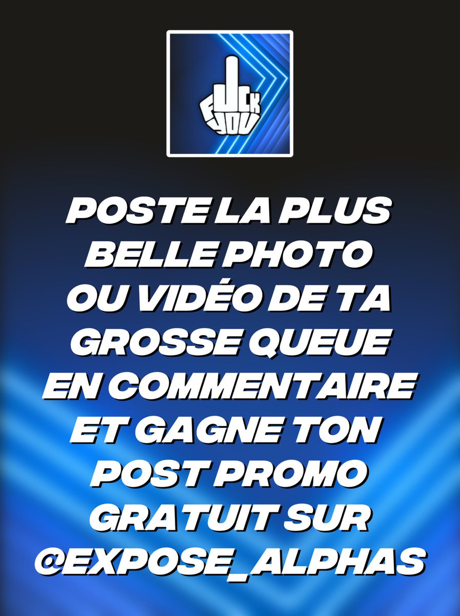 🚨 𝙇𝙀 𝘿𝙀𝙁𝙄 𝘿𝙀 𝙇𝘼 𝙎𝙀𝙈𝘼𝙄𝙉𝙀 📸 Partage la plus belle 𝙋𝙃𝙊𝙏𝙊 ou 𝙑𝙄𝘿𝙀𝙊 de 𝙏𝘼 𝙌𝙐𝙀𝙐𝙀 en commentaire ♻️ Le commentaire 𝙇𝙀 + 𝙇𝙄𝙆𝙀 remportera 𝙐𝙉 𝙋𝙊𝙎𝙏 𝙂𝙍𝘼𝙏𝙐𝙄𝙏 sur notre page @expose_alphas 🔥 On veut du lourd alors ne soyez pas timides et