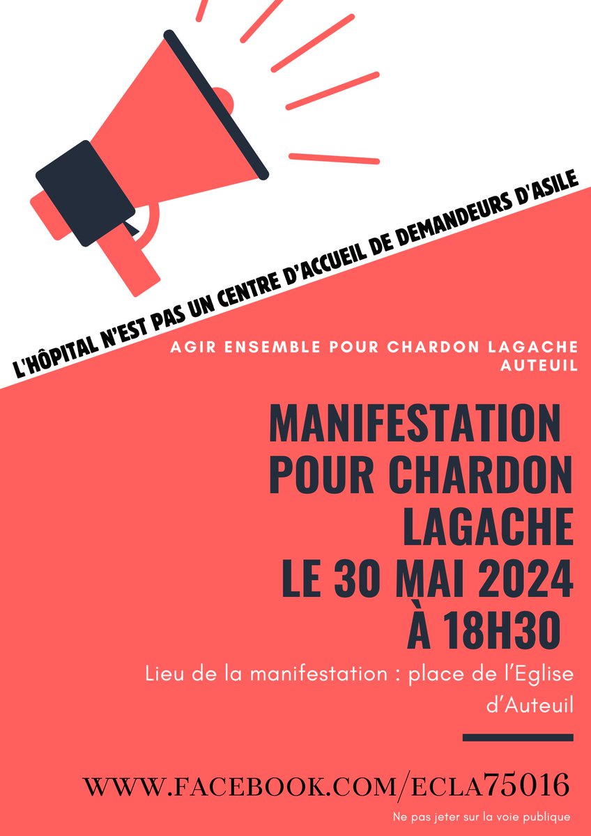 Paris (16ème) : les habitants du quartier Chardon-Lagache se mobilisent contre l'installation d'un centre pour demandeurs d'asile dans ce quartier extrêmement familial…