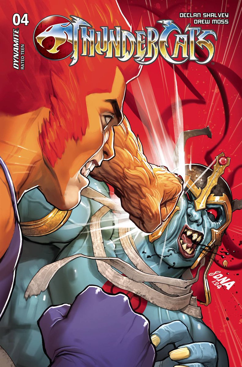 Our cover of the week is ThunderCats #4 (W) Declan Shalvey (A) Drew Moss (CA) David Nakayama #Dynamite #ThunderCats #DeclanShalvey #DrewMoss #DavidNakayama