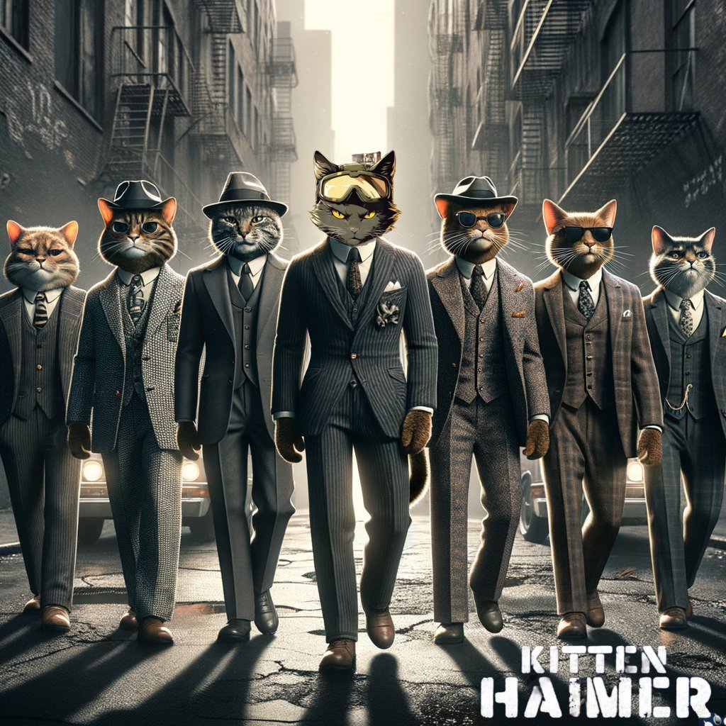 Crypto_Cat21's tweet photo. Gm, $KHAI kittens🫡
@KittenHaimer 😼🪖🔥 https://t.co/Fd7jKqXja2