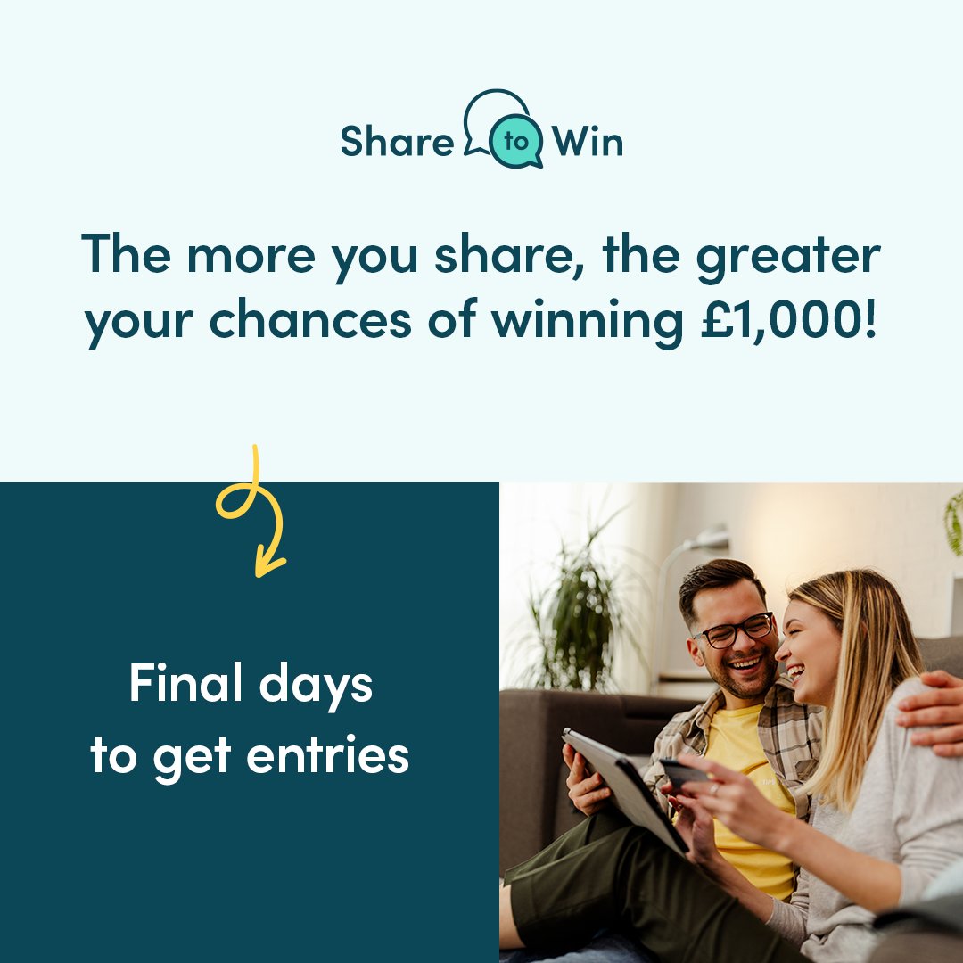 It's the final few days of our share to win competition! Share your ready-made tools with your community to celebrate your donation day payment, or to ensure your bigger payout next time! Do so by 24th May for a chance to win a bonus £1,000 donation 👉 bit.ly/3UzaJTh