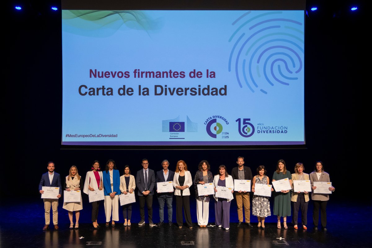 ¡Comprometidos con la #diversidad! 🤝🏻​ Ayer participamos en el acto de firma de la Carta de la Diversidad durante el Mes Europeo de la Diversidad en #Málaga. Seguimos, #MakingTheWorldABetterHome