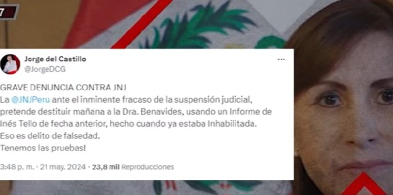 🚨 TOCAN FONDO Como todo indica, que es imposible que el P.J ,Suspenda a P.Benavides; la @JNJPeru ,saca bajo la manga un Dictamen de Ines Tello, SIN FIRMA DIGITAL ( con fecha y hora) , con improbable 7 marzo y pretenden Destituir CON 3 VOTOS A Patricia Benavides. Sería Delito!!