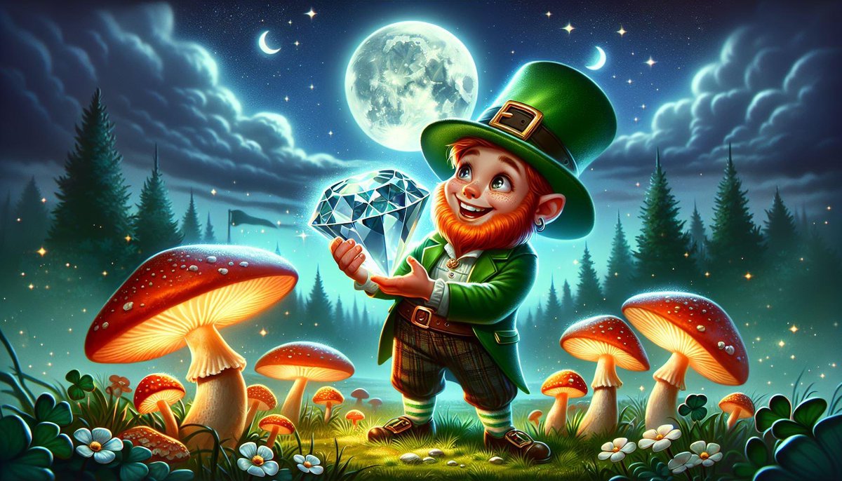 A Lucky Leprechaun from <a href="/DoubleL7777/">Lucky Labs</a> has found his way to <a href="/TheFungles/">FungusMungus</a>. 

Any leprechaun holder who mints a Shroomanoid will receive a 250k $cane bonus. 

Join Discord and open a support ticket to claim. 
discord.gg/Ztc6pnkk

Nothing better than a leprechaun on shroomZ