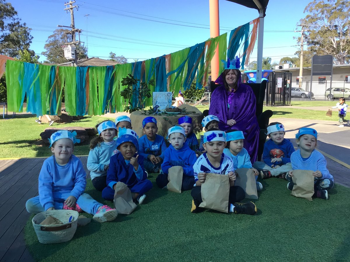Whalan Public School Preschool students flocked to class today for <a href="/ALIANational/">ALIA</a> Simultaneous Storytime. 🐦📚

Every year an Aussie picture book is read simultaneously in libraries, schools, pre-schools, childcare centres, and more around the country.