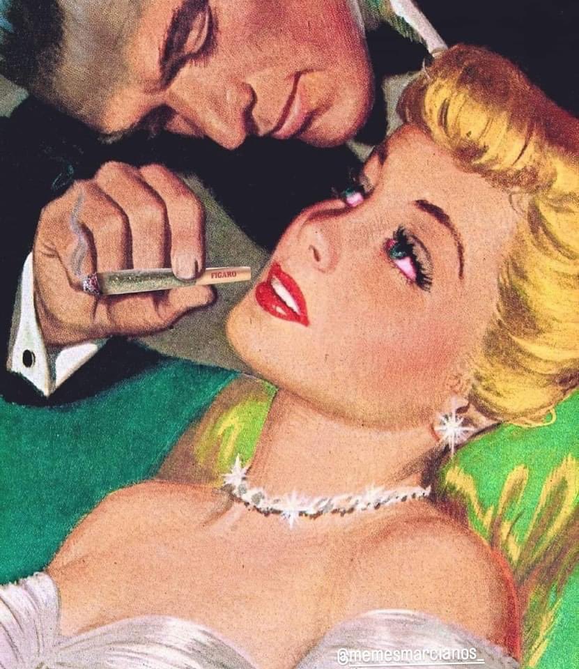 Ponle los ojos rojos con un buen porro, no haciéndola llorar😉