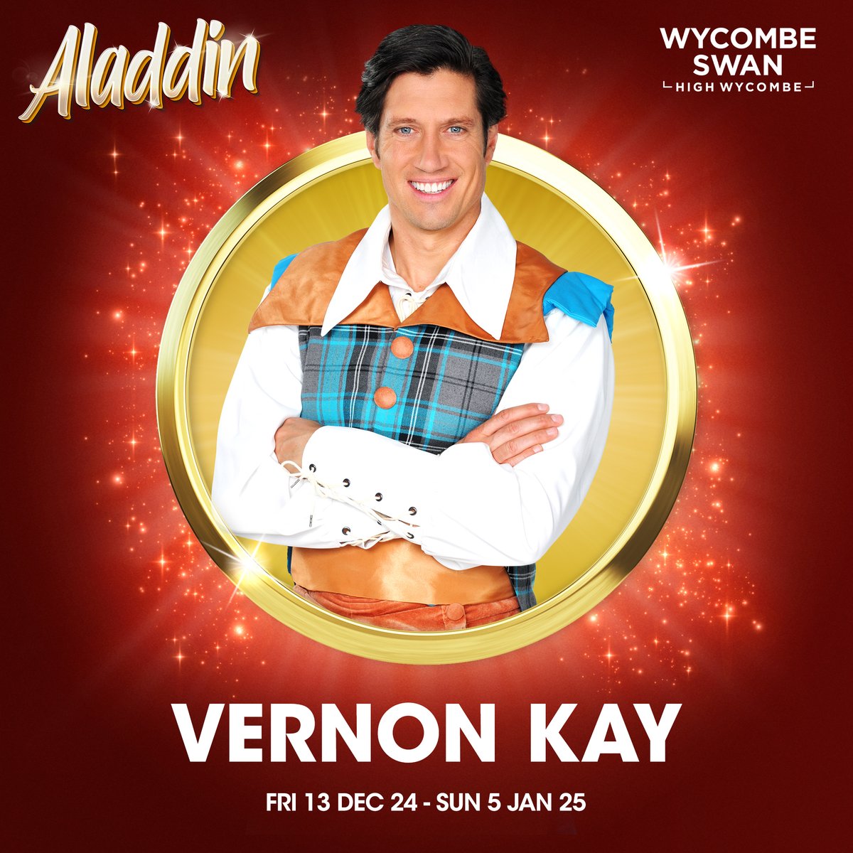✨BIG NEWS!! ✨
 
We are thrilled to announce that the one and only VERNON KAY will return to the Wycombe Swan to star in our spectacular pantomime, joining the previously announced, La Voix in Aladdin this December!
 
#wycombepanto #panto

🎟️  eu1.hubs.ly/H09c6070