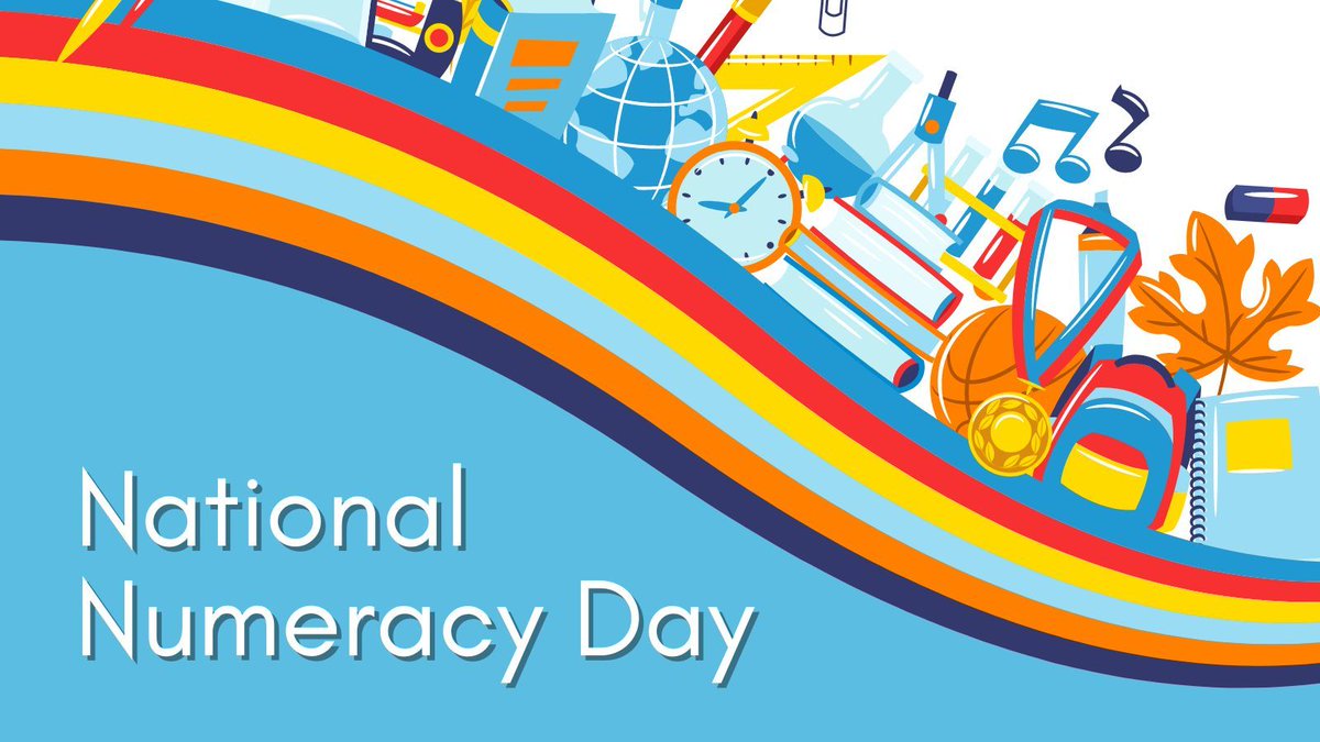 It's National Numeracy Day. Numeracy is part of everyday life and we want to help build brighter futures through confidence with numbers. #NationalNumeracyDay
