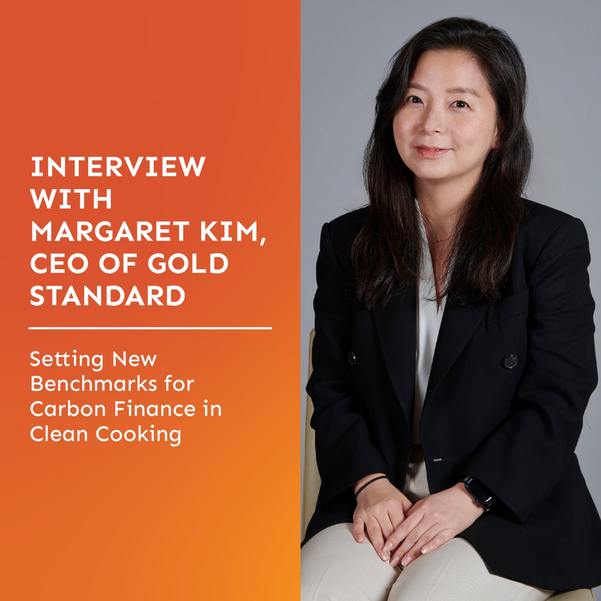 OUT NOW: CCA’s Leadership Series interview with @GoldStandard CEO @MargaretNKim! We discuss #CarbonFinance, the organization’s new metered methodology, and what they’ve learned working in the #CleanCooking space over 20 years. Read it now: ow.ly/r9rp50RPggS