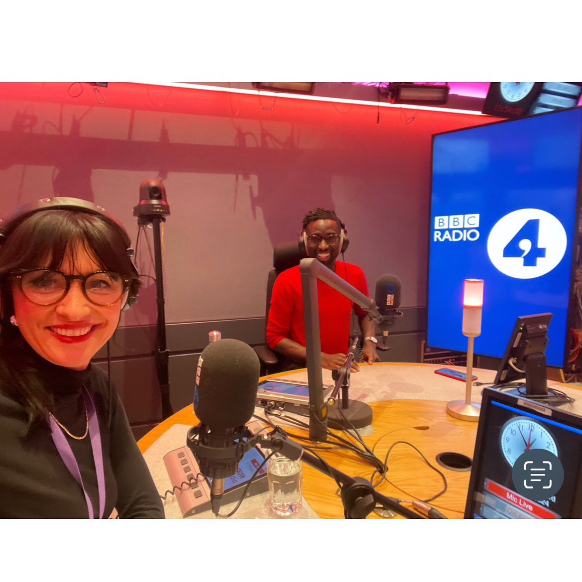 With the brilliant @jeffreykboakye 🎶 The new series of #AddToPlaylist starts this Friday - 7.15pm on @bbcradio4 For those of you abroad you can listen on @BBCSounds bbc.com/sounds ♥️📻