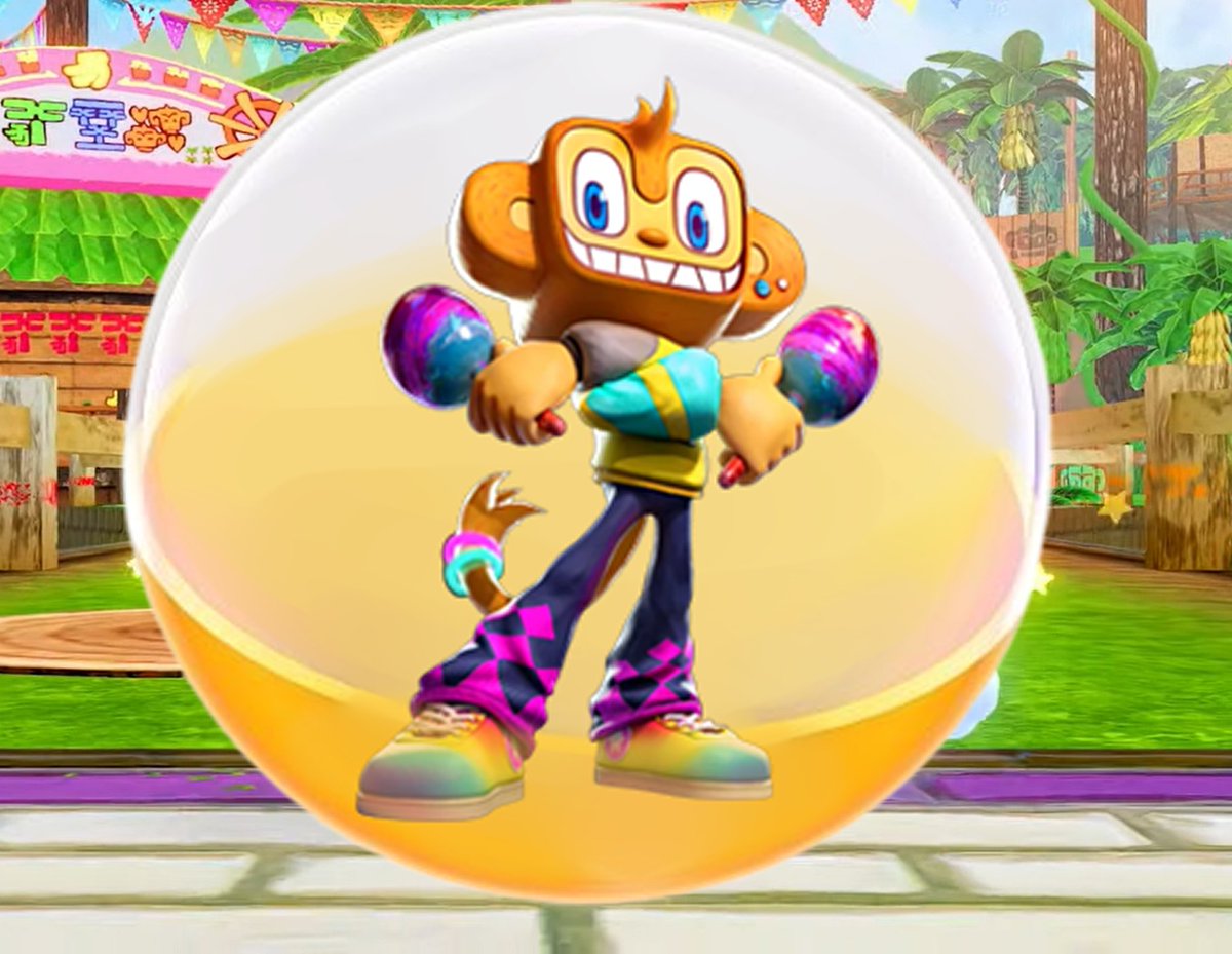 WolfShade12's tweet image. SEGA please, I&apos;m begging you, put the monkey in the ball!!!

#SambaDeAmigo #SuperMonkeyBall