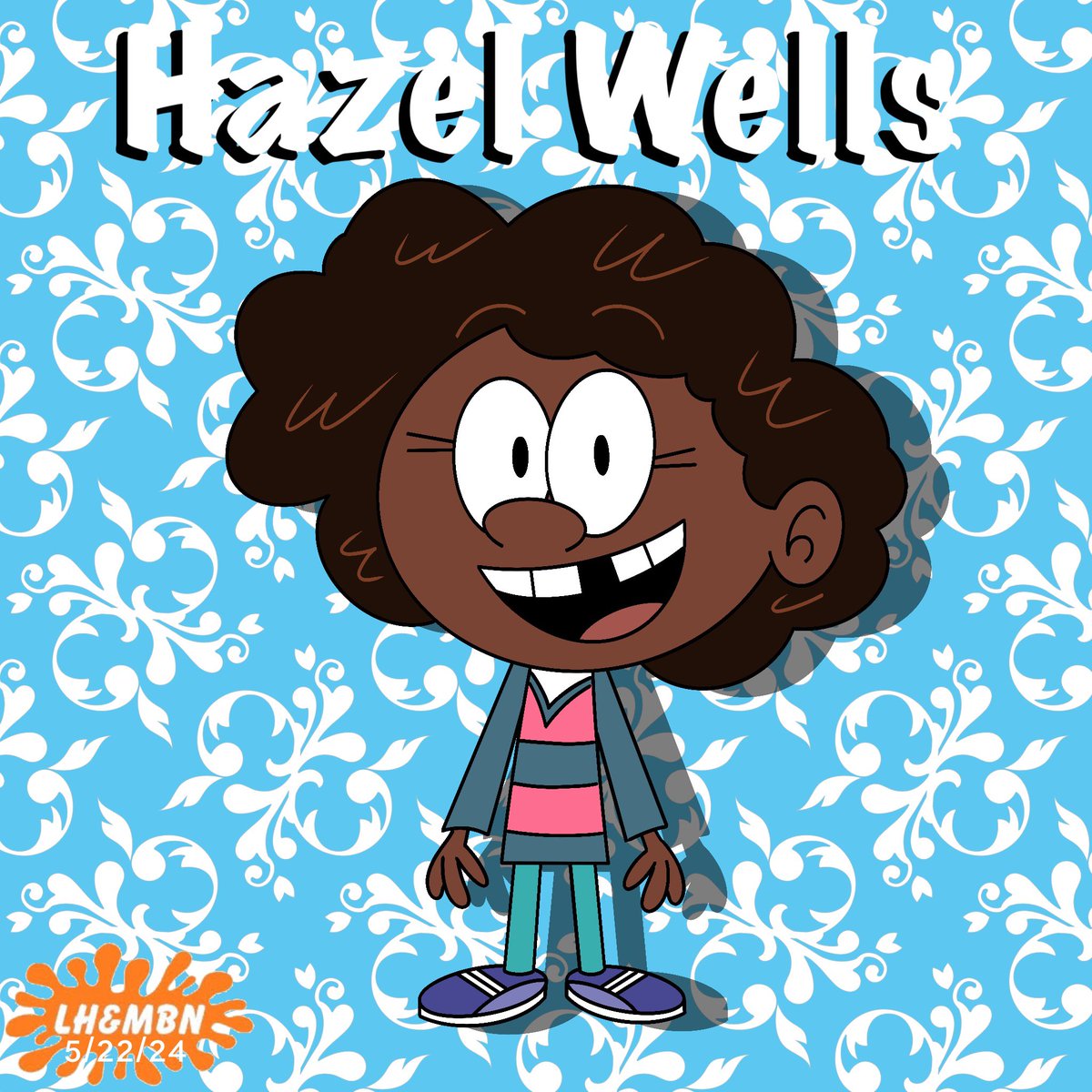 Hazel Wells In TLH Style #theloudhouse #nickelodeon #tlhstyle #fairlyoddparents #fairlyoddparentsanewwish #hazelwells #fanart #drawings @shleighcrystal