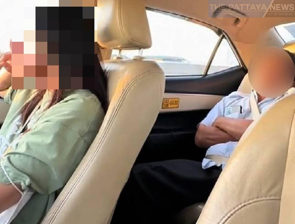 A #Pattaya woman encountered an extremely unusual situation when she called a taxi to go to #Bangkok and ended up driving the taxi herself due to a sleepy driver. Her friend recorded a video of the incident which has gone viral on TikTok. 

thepattayanews.com/2024/05/22/pat…