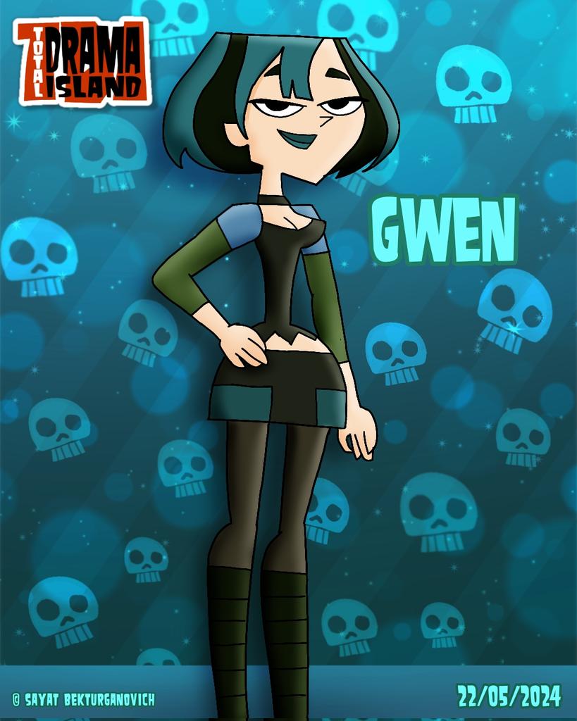 Gwen from Total Drama Island #cartoonnetwork #cartoonnetworkfanart #cnfanart #fanart #totaldrama #totaldramaisland #totaldramafanart #gwen #gwentotaldrama #totaldramagwen #goth #girl #drawing #digital #digitalart #digitalartist #art #artist #artwork #myart #myartist #character