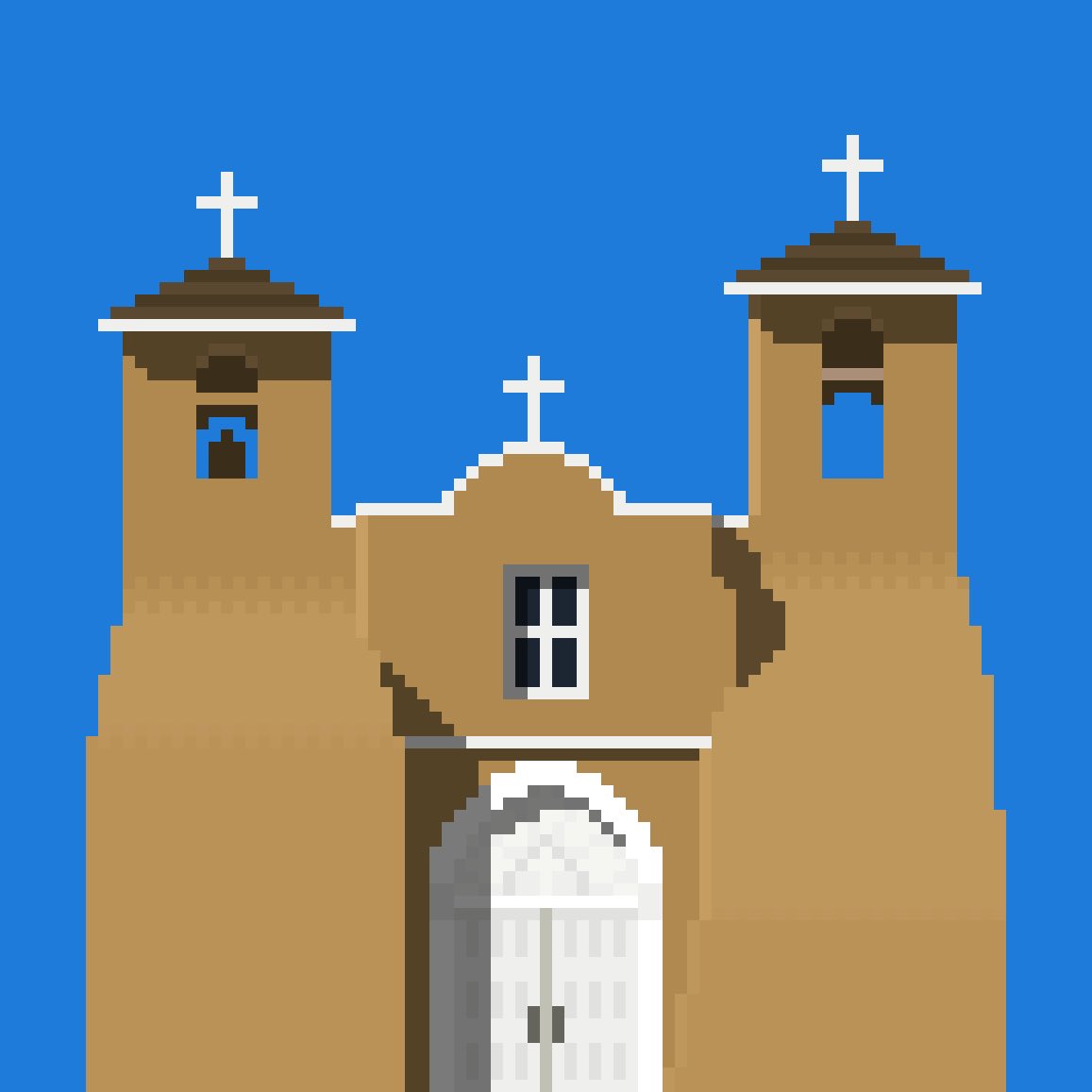 Every Church in the World - No.744 San Francisco de Asís Mission Church, Ranchos de Taos, New Mexico, USA instagram.com/everychurchint…