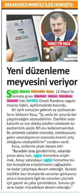 ➡️Yeni düzenleme meyvesini veriyor. . . . @saglikbakanligi @sbkhgm @sbsggm @ismgovtr #mhrs #randevu #hasta #MHRS #sağlık #camsakurasehirhastane #şehirhastanesi #sağlığıngeleceği