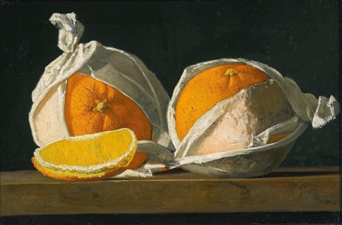 Oranges Wrapped- John Frederick Peto, 1854–1907.