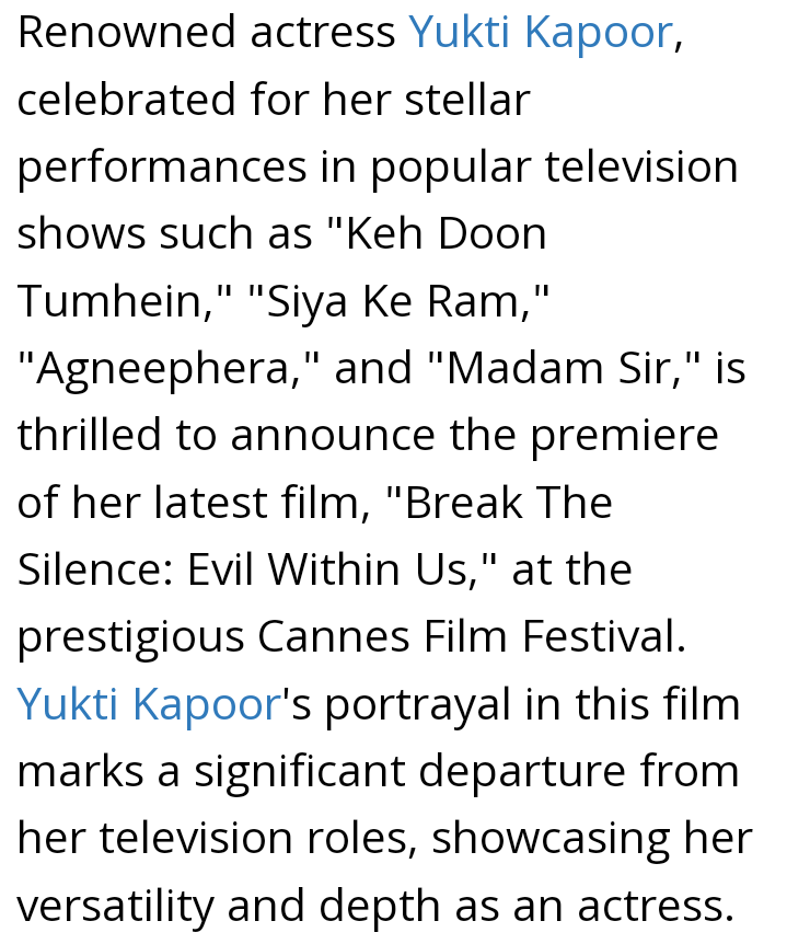 itstanisa's tweet photo. She will surely win the hearts of people again with her great performance like she did in all her previous show. And she will prove her versatility again🔥
All the best my love @itsyuktiikapoor ❤️ 

#yuktikapoor https://t.co/8MXnX5yYHn