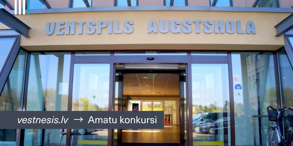 #teirdarbs asociētajiem profesoriem un vadošajam pētniekam!

<a href="/VpilsAugstskola/">Ventspils Augstskola</a> izsludina atklātus konkursus uz vakantajām amata vietām: vestnesis.lv/op/2024/98.AK
#amatukonkursi #vakances