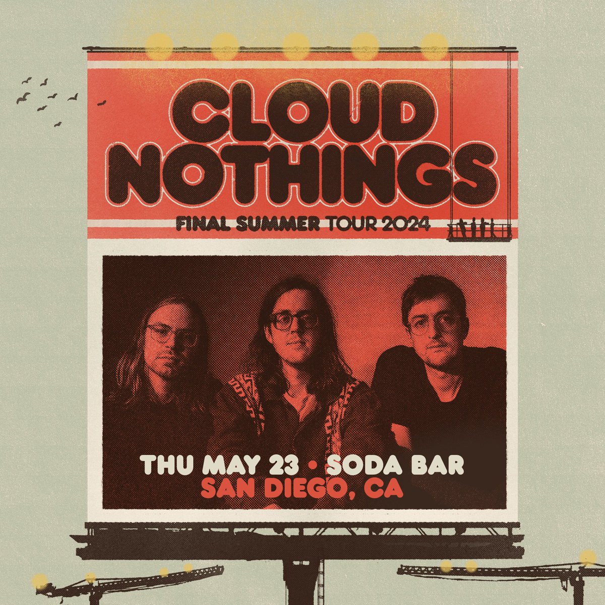 THURSDAY @ Soda Bar – Cloud Nothings (@cloudnothings) w/ @joinTruthClub, Bondo • 🎟️: link.dice.fm/cloudnothings2… 🚨LOW TICKET WARNING🚨