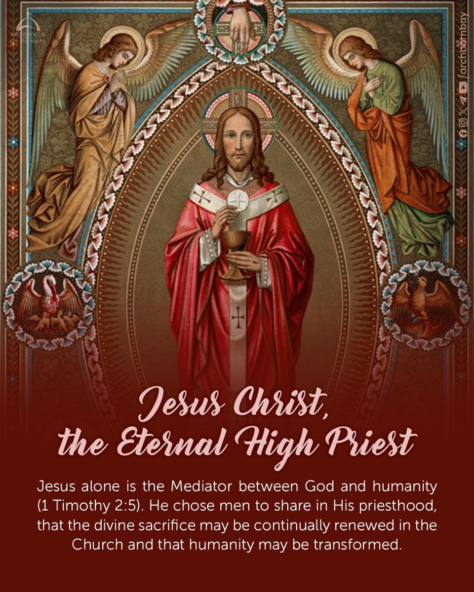 The high priest held a significant position in Israelite religious life, offering sacrifices on behalf of the people and interceding for them before God. Hence, Jesus is seen as the eternal High Priest who offered Himself as a perfect sacrifice for our salvation. #Feast #Catholic