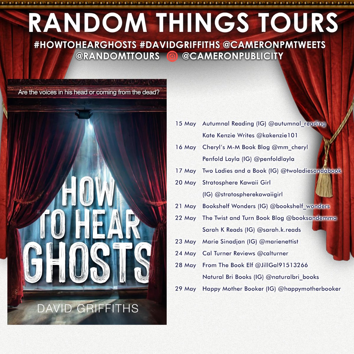 This debut was completely absorbing, dark & engaging The author brings each & every element to life so vividly from the characters to the chill down your spine as you think what if?.... booksandemma.wixsite.com/blog/post/how-… #HowToHearGhosts @DavidGriffiths @Cameronpmtweets @RandomTTours