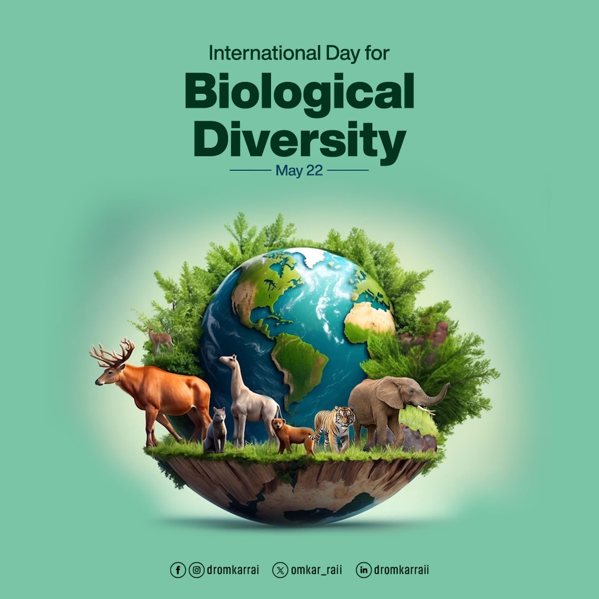 Protecting & promoting biological diversity is crucial for maintaining ecological balance & ensuring a sustainable future for our planet. It's important to remember that humans are an integral part of this diversity, & any threat to it endangers our own survival.