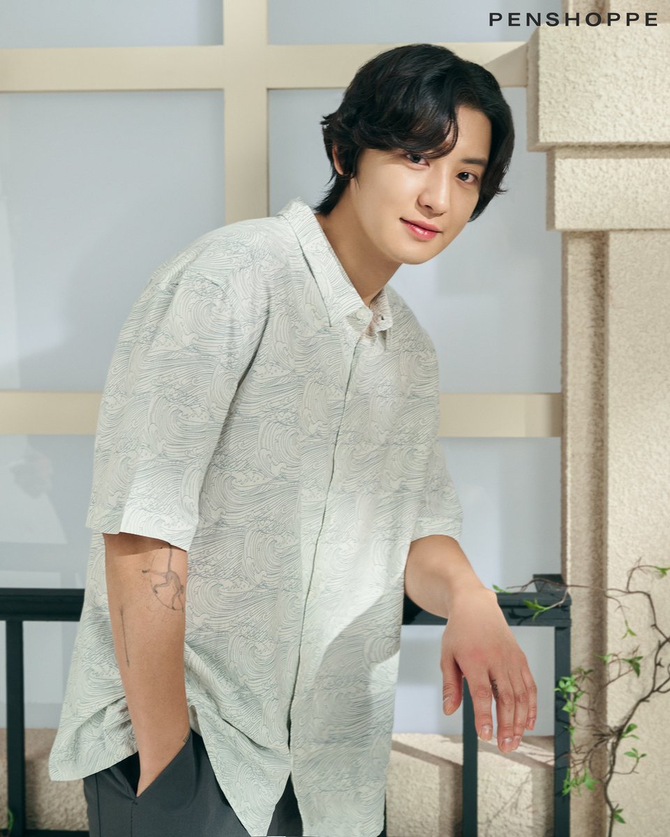 Stylish summer garments for a season to remember 📸 Shop in #PENSHOPPE stores today or online at 🌐 penshoppe.com. 🇵🇭 Also available on Shopee, Lazada, Zalora, and Tiktok Shop. #PENSHOPPExCHANYEOL