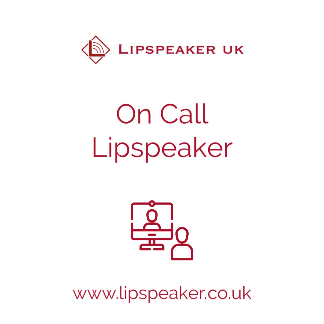Apologies to anyone missing out last week, our on-call service was incredibly busy. If you need a #Lipspeaker today, our friendly team are ready to go. No min. Booking time. If you only need an hour, you only pay for an hour. All you need to do is email info@lipspeaker.co.uk