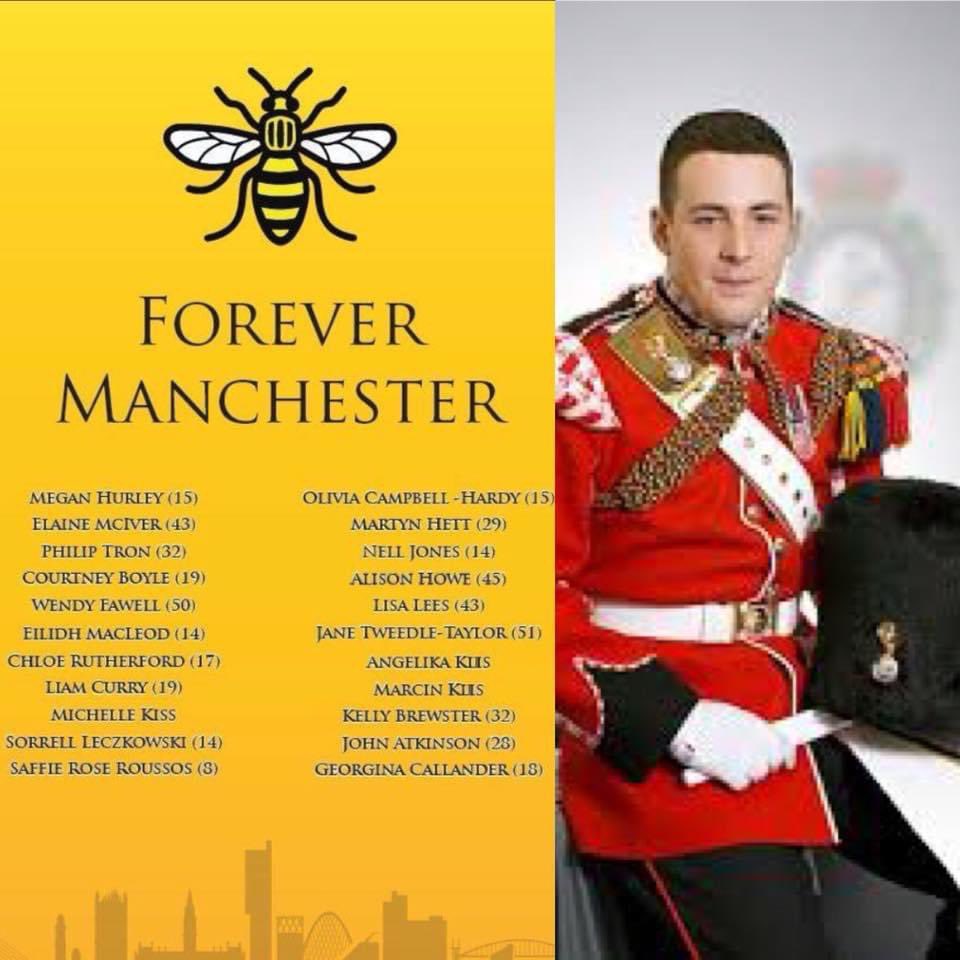 22nd May 2013 Lee Rigby 
22nd May 2017  Manchester 

#WeStandTogether ❤️❤️❤️
#NeverForgotton