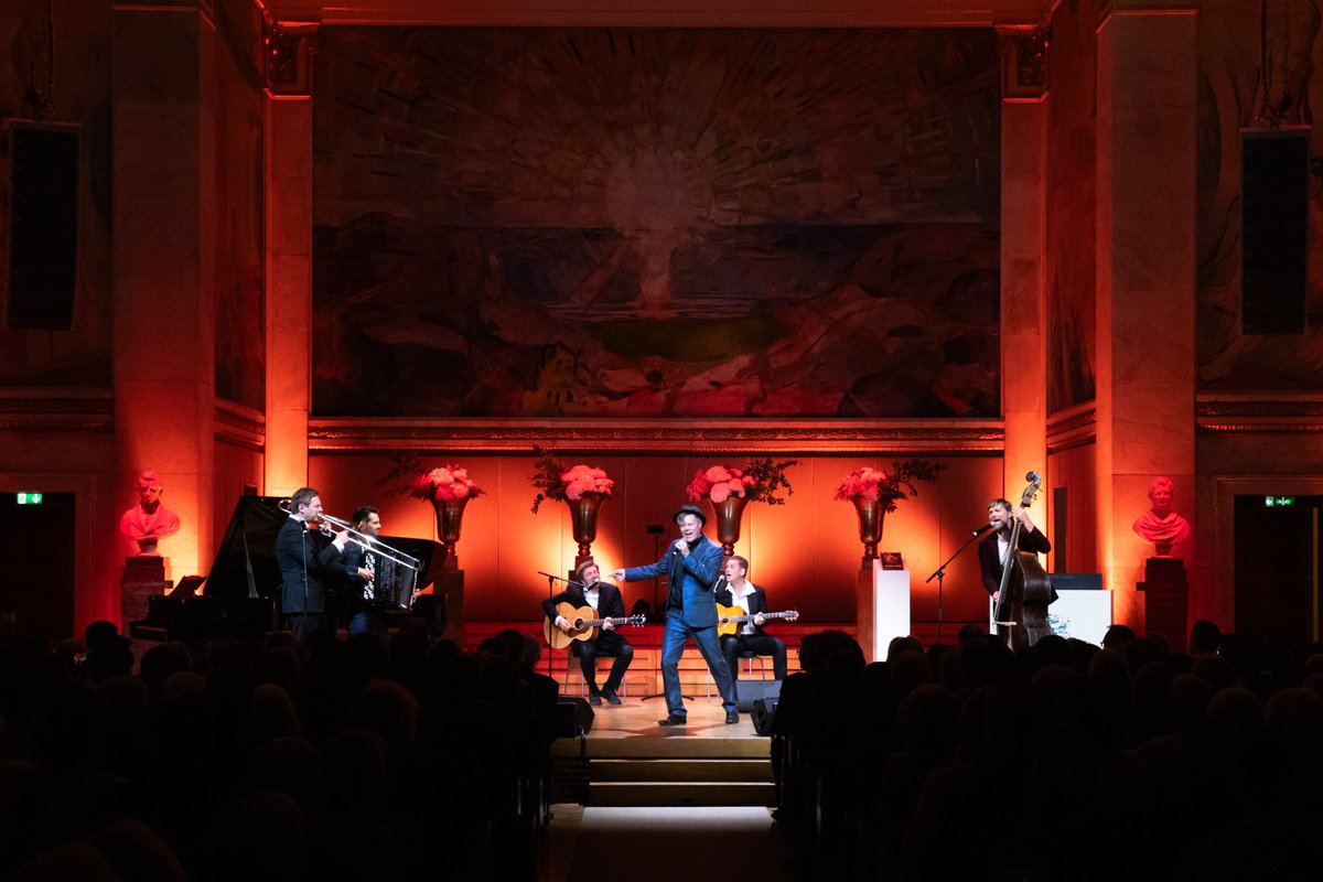 Yesterday Michel Talagrand was awarded the 2024 Abel Prize by H.R.H. Crown Prince Haakon in the University Aula in Oslo. We got to know Talagrand and his research better and were entertained by amazing musical performances #Abelprize #Abelprize2024