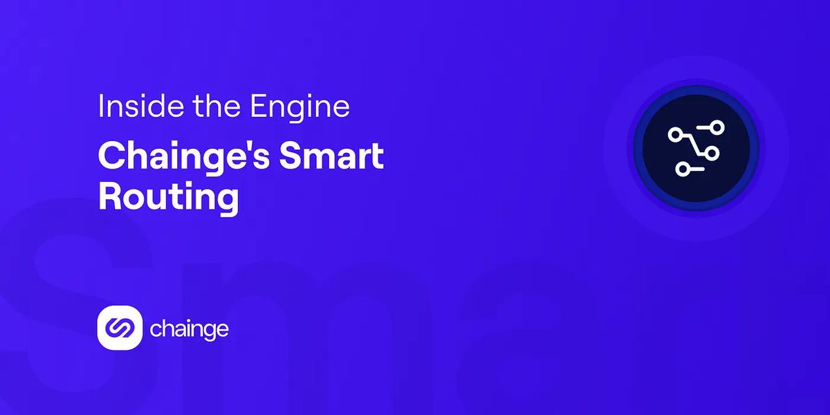 💡 Trade smarter. Not harder. 🚀 Discover the secret behind Chainge's unbeatable swap rates! 💸 With max cross-chain liquidity and no hidded fees you're guaranteed to get the best prices in DeFi on dapp.chainge.finance chainge-finance.medium.com/the-why-and-ho…