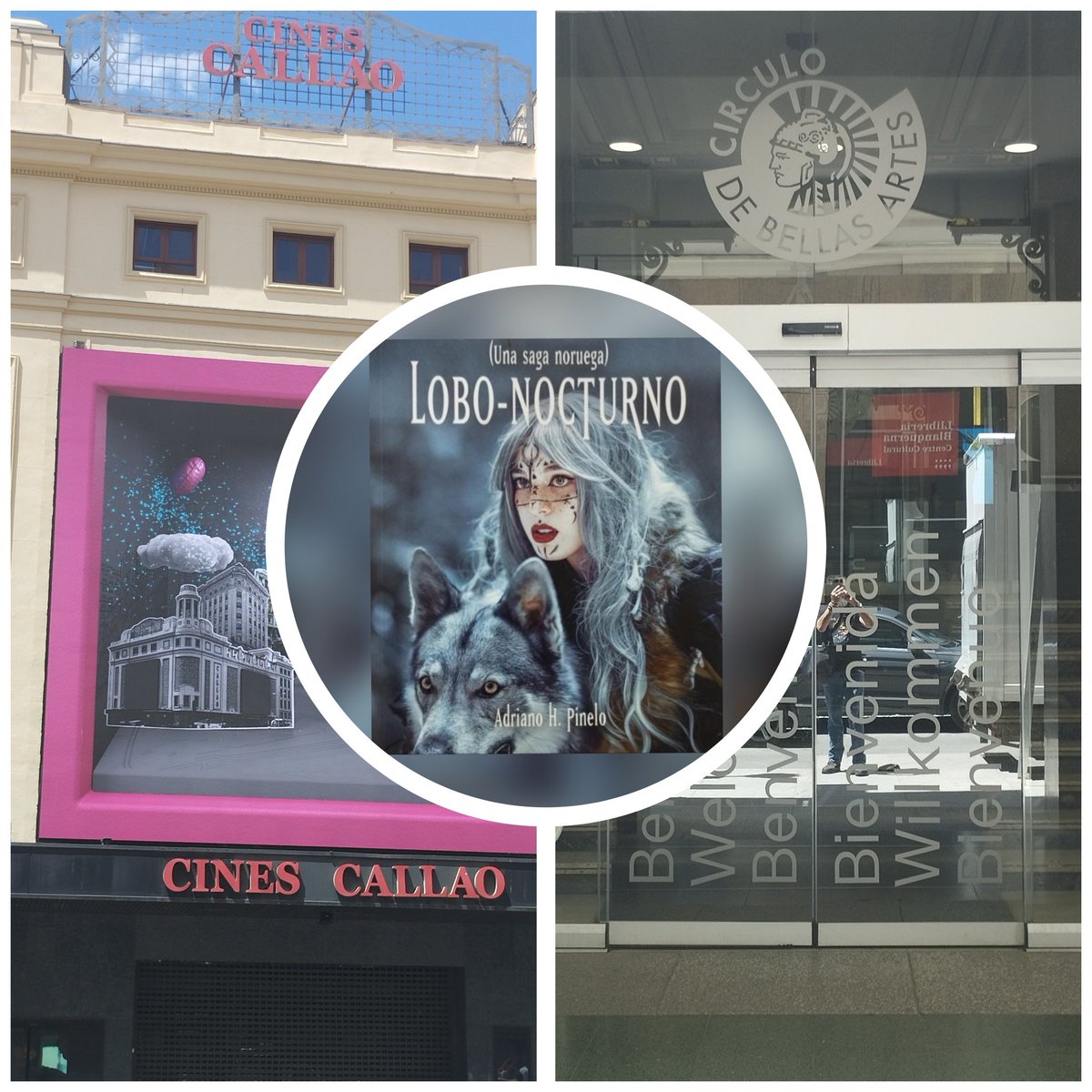 LoboNocturno834's tweet photo. Sábado 25 de mayo, en los Cines Callao de la Gran Vía madrileña, III Gala Letrame. 
Voy con mi bebé Lobo-Nocturno, nominado en la categoría de Novela Histórica 🤩
#lobonocturno
#galaletrame
#letrameeditorial
#premiosliteratura https://t.co/oCUGID3K8k