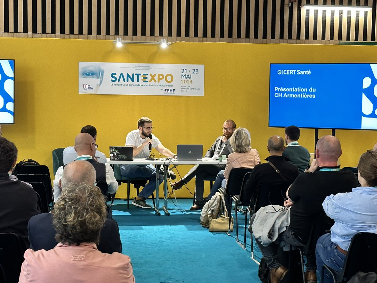 🔴 RDV à l’agora e-santé pour parler du CeRT Santé !

Nous parlons de la gestion des incidents de cybersécurité dans les GHT, avec des retours d'expérience réels !
Rejoignez-nous pour en savoir plus sur les façons de renforcer la sécurité numérique des établissements de santé. 💪