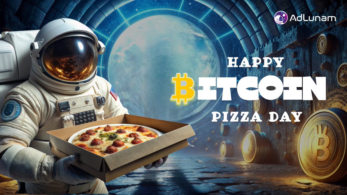 🍕🚀Happy Bitcoin Pizza Day, crypto fam!🎉🍕 Did you know? On this day in 2010, Laszlo Hanyecz made history by purchasing two pizzas for 10,000 bitcoins, marking it the first-ever real-world transaction using Bitcoin!✨ Celebrate this iconic moment by joining our Crypto Crust