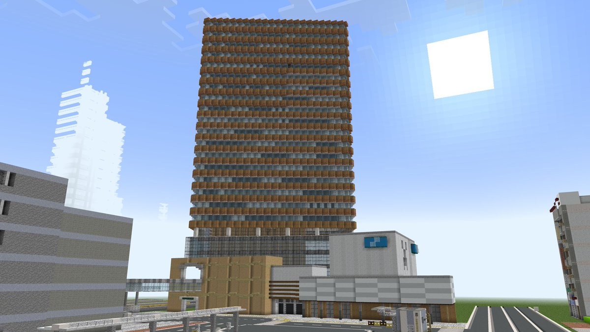 #日見津県
駅前高層ビルを建設中です