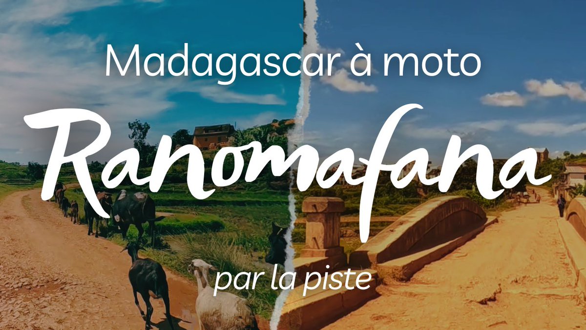 Ranomafana par la piste -  Ancienne RN25 - Sud-Est de Madagascar à moto #Madagascar 🇲🇬

📷 youtube.com/watch?v=9Or1Fj…

#Madagasikara #madagascarisland #raidmoto #motorbike #motocycletrip #circuitmoto #Ranomafana