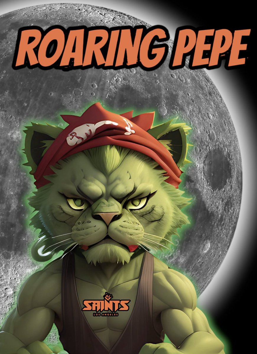 GM Folks! 
Amazing …. 🤩 
Sainthood is showing off some #FCKOFF POWER! 

$RPEPE IS THE TICKER!
THE ROARING TICKET TO THE MOON 🚀
#SolanaMemcoin #solanablockchain