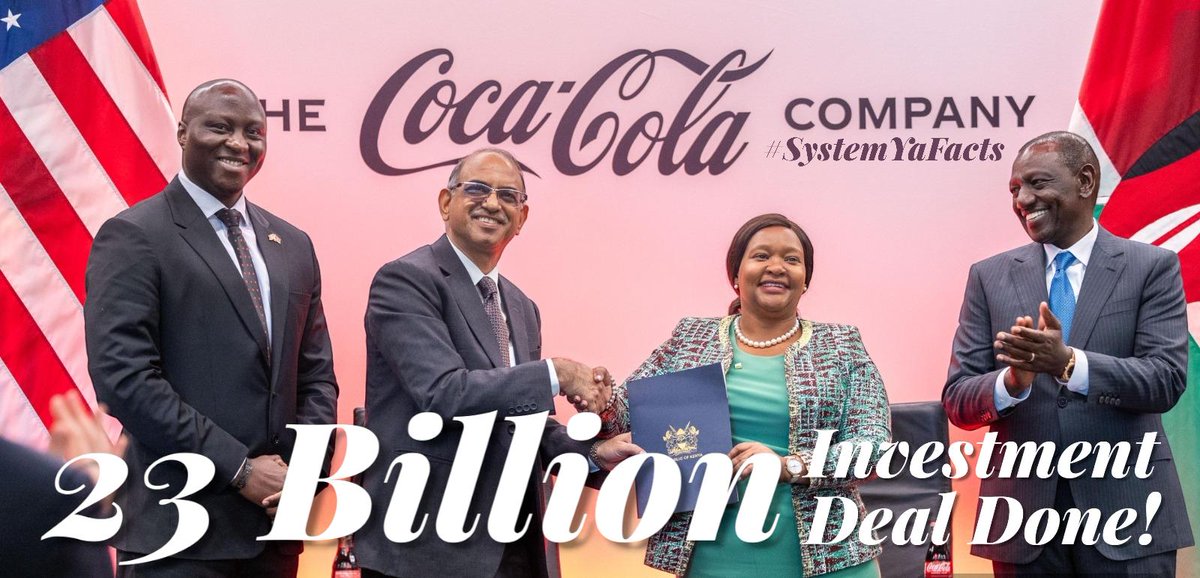 Coca-Cola's Legacy and Sh 23 Billion after President Ruto's Visit. Historical Background: Coca-Cola has been an integral part of Kenya's landscape for over 75 years. Established in the country in the mid-20th century, the global beverage company has grown to become a