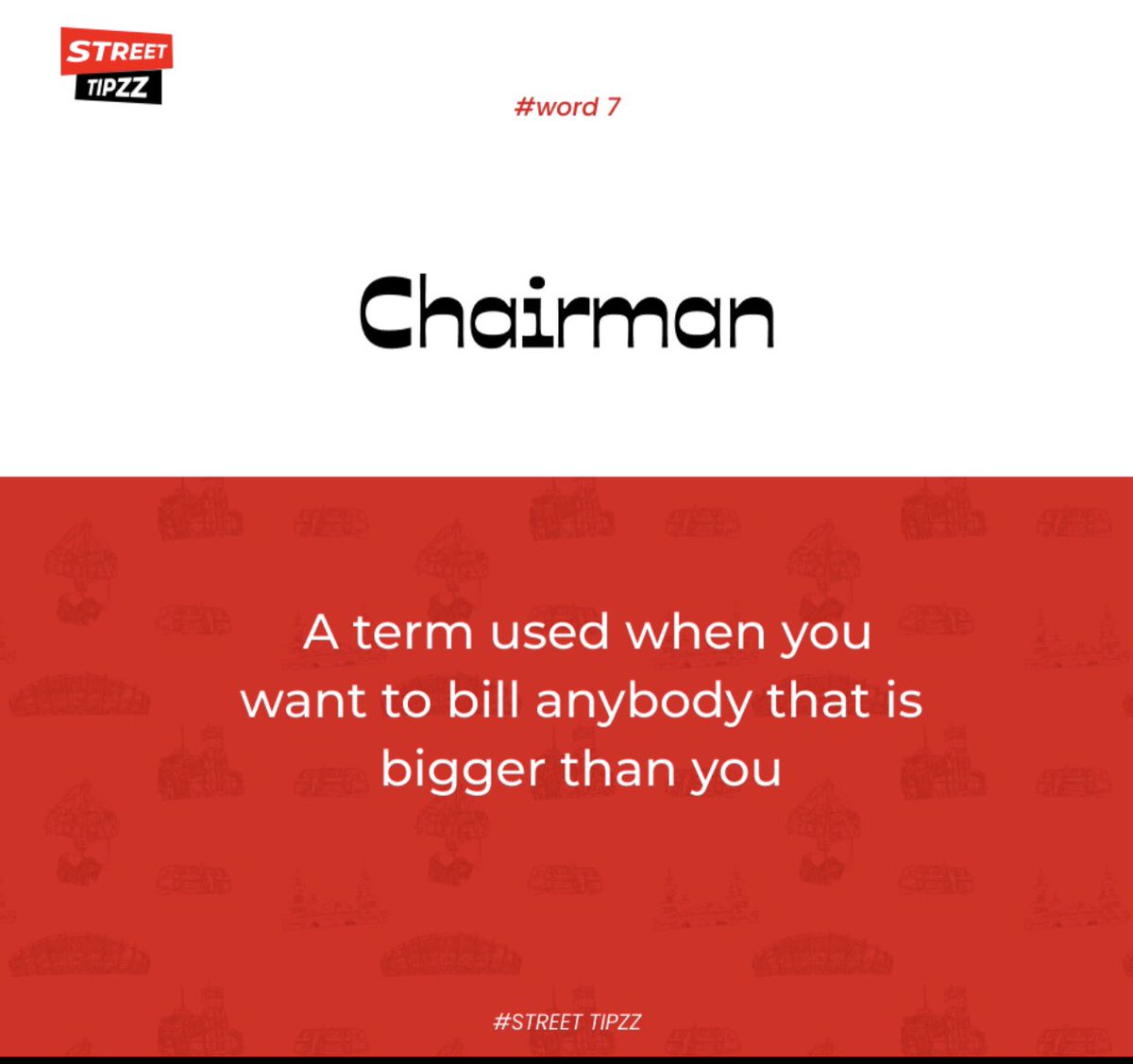 Egb0nAdugb0's tweet photo. Todays word on the street 
#streettips #Memes https://t.co/HvWhzr4Yc2
