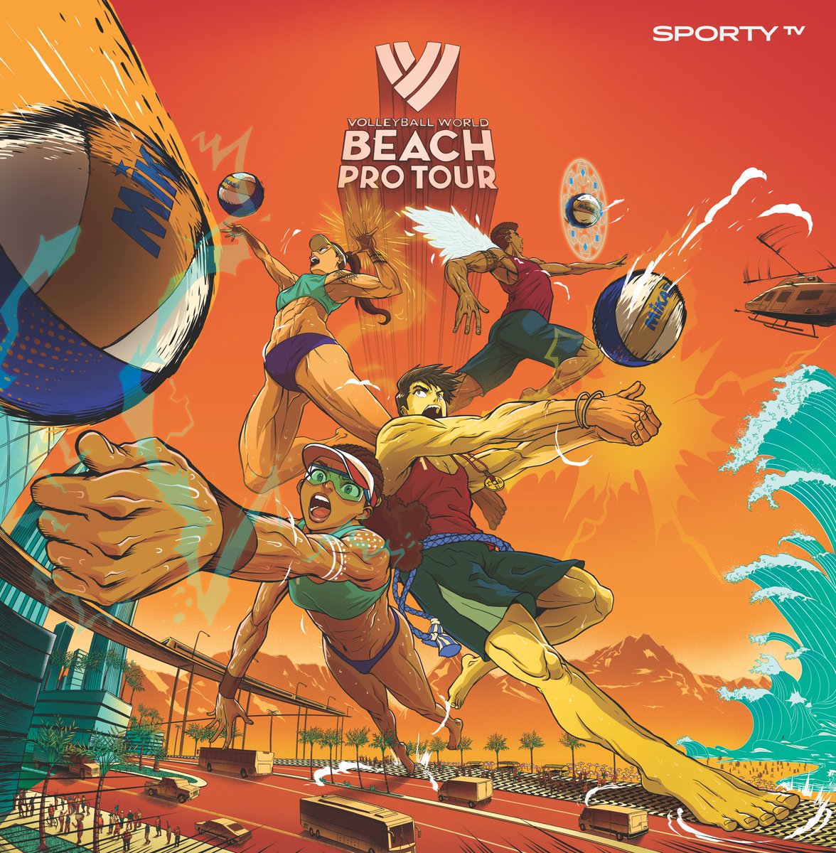 sportytvcz's tweet photo. 🏖️🏐 PLÁŽOVÝ VOLEJBAL NA SPORTY TV! 

Od zítřka 23. do neděle 26. května ovládne naše vysílání Beach Pro Tour Elite16 z 🇵🇹 portugalského Espinha, na kterém se představí i mistři světa Ondřej Perušič a David Schweiner! 🤩

Začínáme zítra v 9:00 a vysílat budeme až do 21:00! 👀 Pátek 22. května se ponese ve stejném duchu a o víkendu nabídneme zápasy play off. 

Sledujte nejlepší plážový volejbal a buďte s námi blíž sportu na #SPORTYTV 📺