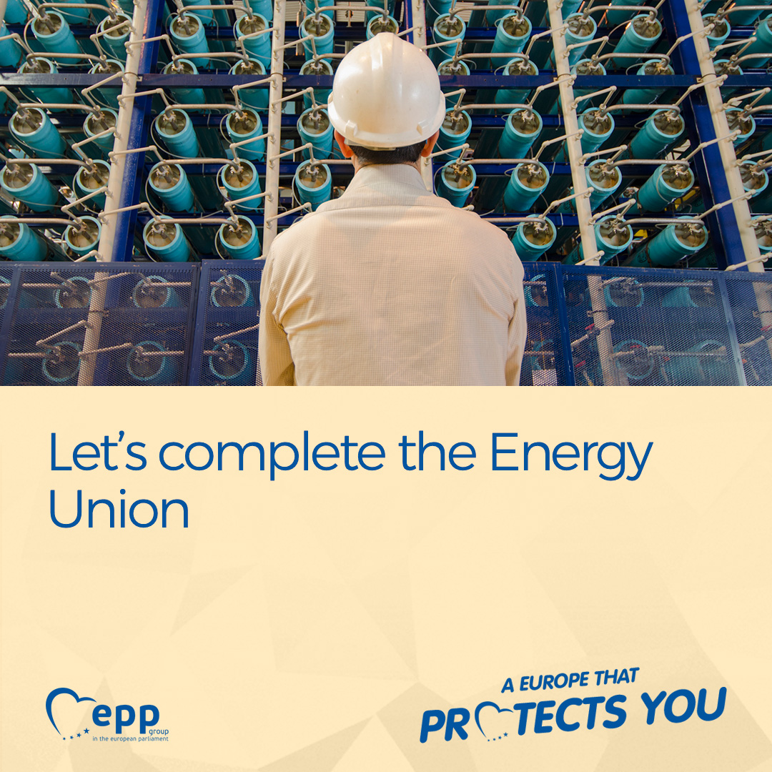 To ensure access to competitively priced #energy in the EU, we must finalise the Energy Union through investments in: 🔵Innovative clean technology 🔵Energy Infrastructure 🔵Adaptation to future energy mixes. Read: epp.group/hjkdsfgt #EuropeProtects