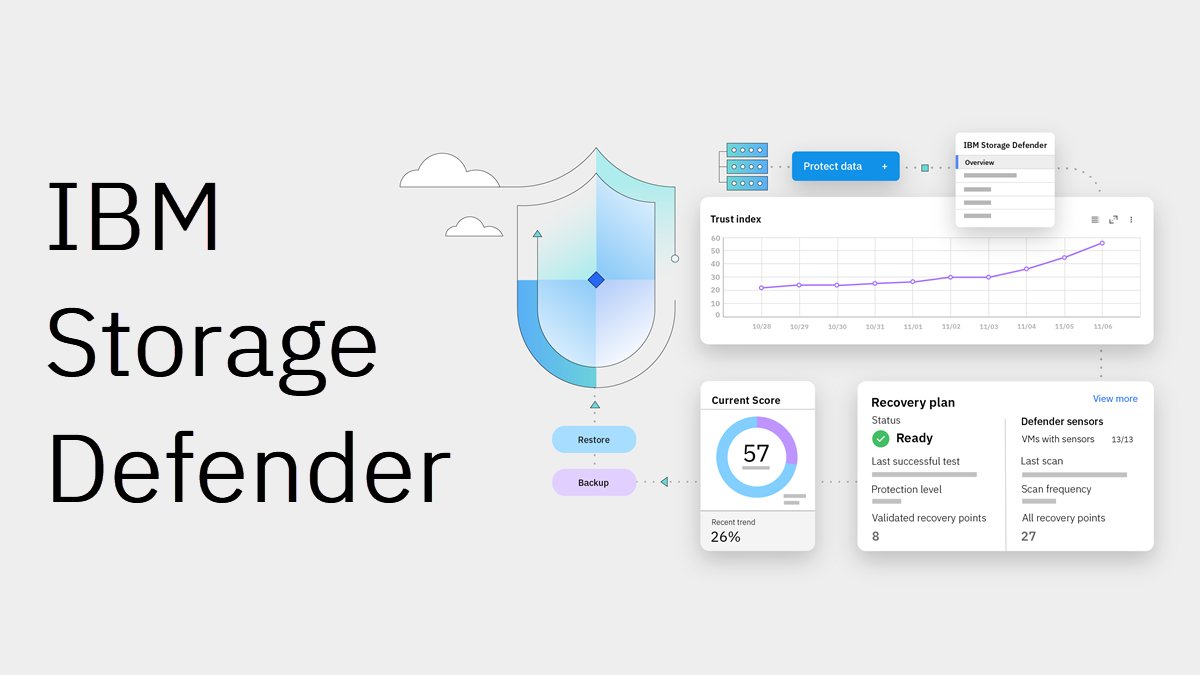 Put your data protection and recovery plan into action faster with IBM Storage Defender. stwb.co/ezeuzeu #IBM #IBMStorage #IBMSecurity #IBMCloud #IBMpartners #Data Resilience #Storage #TBM30 #ServingYou #Tbmlimited