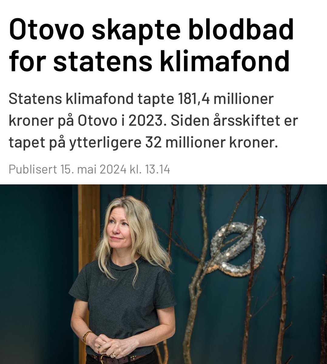 Det mest imponerende ved #Nysnø er at Siri Kalvig får 3,2 mill i årslønn for å tape #skattepengene dine 😉