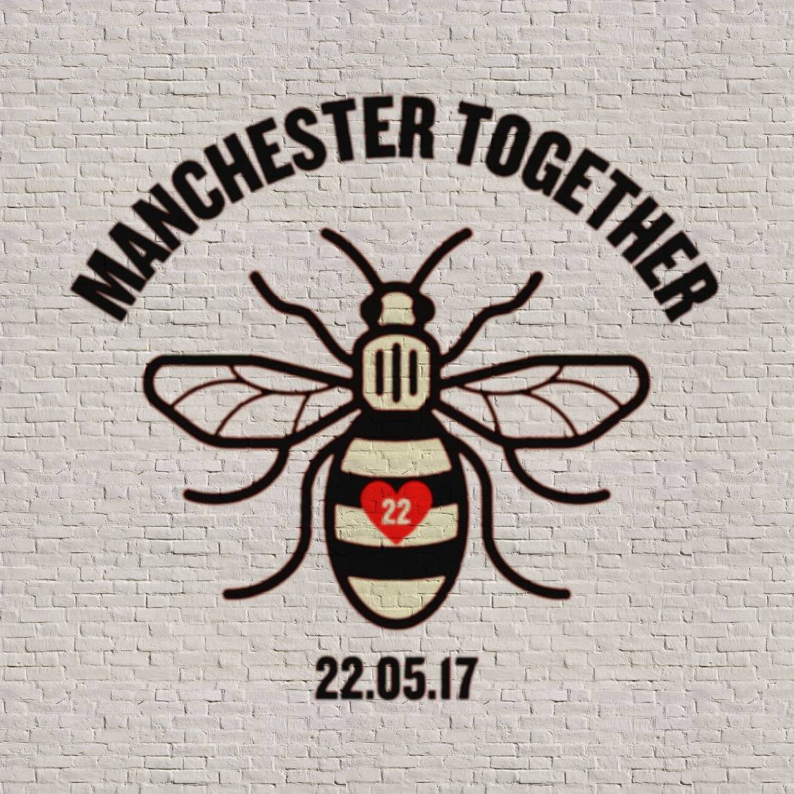 7 years since this day has become so poignant to us, always a difficult day. As always, our hearts are with 22 families. Sending love to our friends who are also remembering today 🤍🐝 #WeStandTogether #Manchester