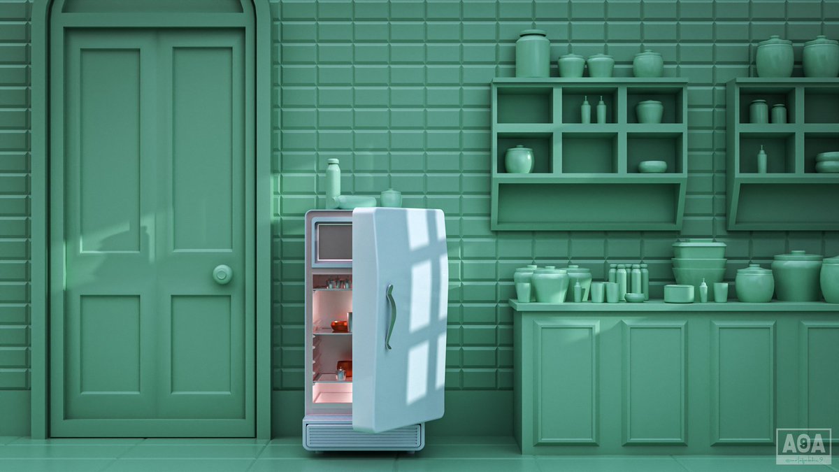Refrigerator (Fridge) : V1
Modelled, Textured and Rendered in Blender.
.
.
Get the finished file from my Gumroad
artofabhi.gumroad.com

#refrigerator #fridge #kitchenappliances #abhi3d #artofabhi9 #artofabhi #blender3d #b3d