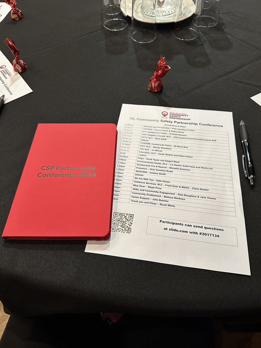 Today is the Community Safety Partnership Partnership Conference 2024 at the Baths Hall. We are looking forward to hearing about the work taking place across the partnership so that we can identify ways we can all better work together