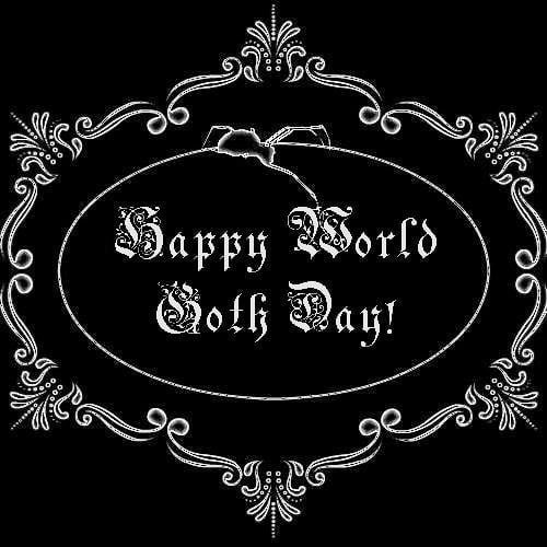 goth_videos's tweet photo. Happy world goth day! 🖤🦇 https://t.co/dgdUqXp8m2
