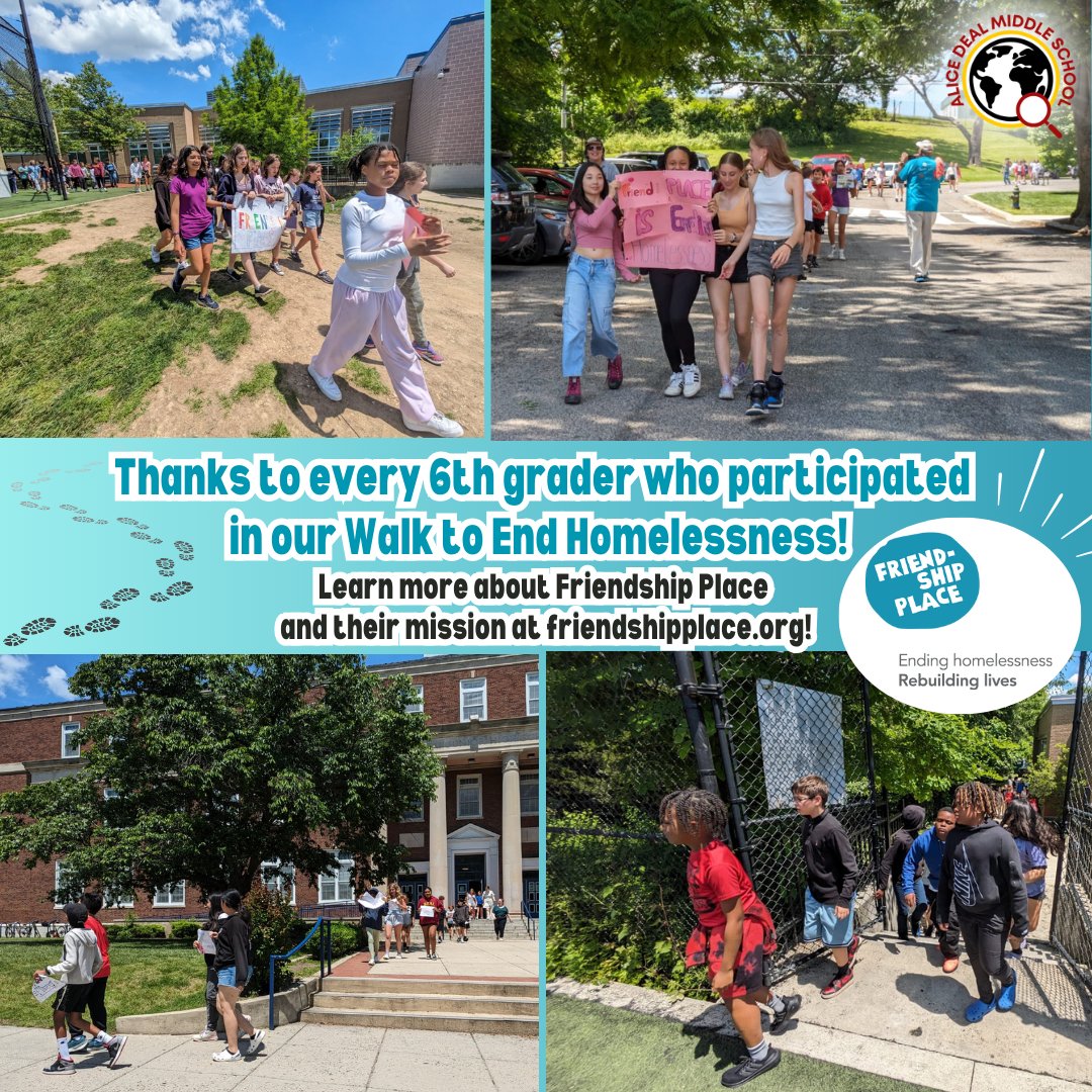 Shout out to our 6th graders who participated in our Walk to End Homelessness! #admsherewegrow