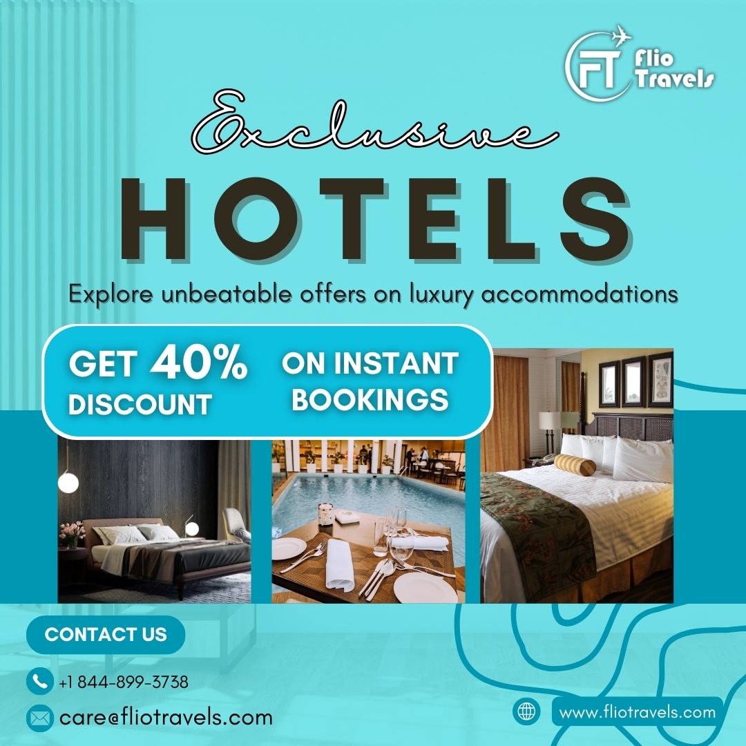 Upgrade your vacation plans with our sizzling hot deals on luxury accommodations! Book now!

#hotels #travelgoals #bestdeals #wanderlustonabudget #airlinetickets  #buggetfriendlyairlinetickets #lowbuddgetrooms #lowrate #lowprice #triptousa #cheaphotels #flio